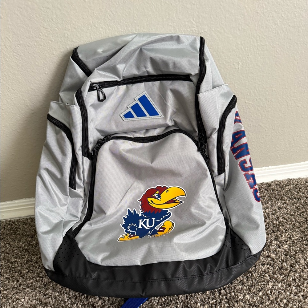 Kansas Jayhawks Adidas Backpack